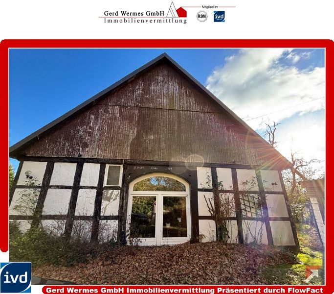 Seltene Gelegenheit! Fachwerk-Resthof in Bohmte-Herringhausen zu verkaufen